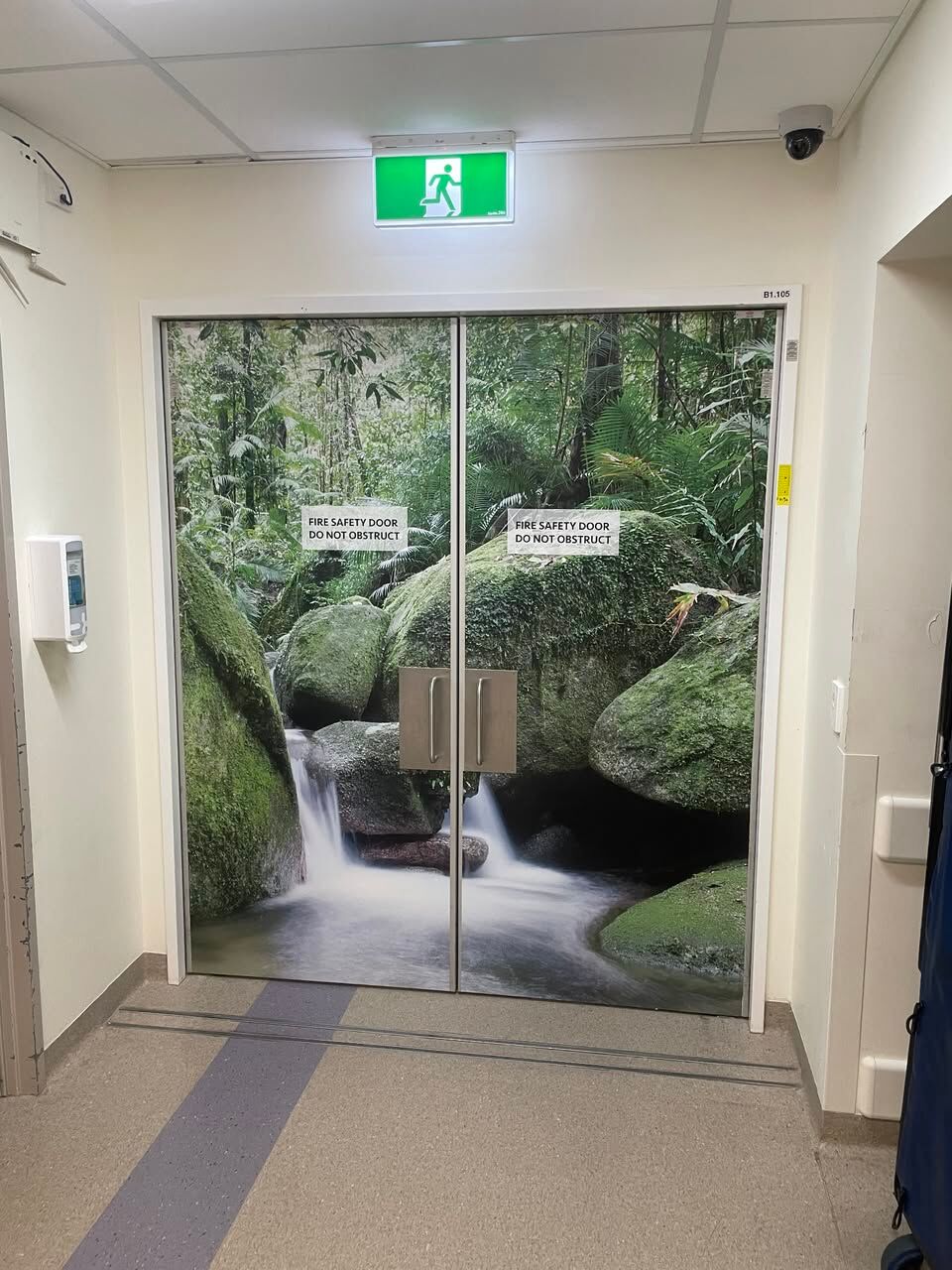 Cairns Hospital Door Stickers